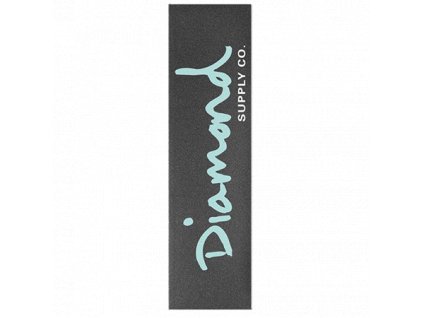 diamond og script blue griptape sheet