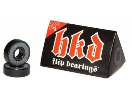 flip hkd abec 7 skateboard bearings black