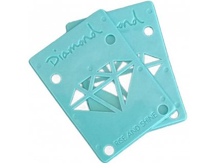 Diamond Supply Co Rise and Shine Skateboard Riser Pad Diamond Blue 1024x1024
