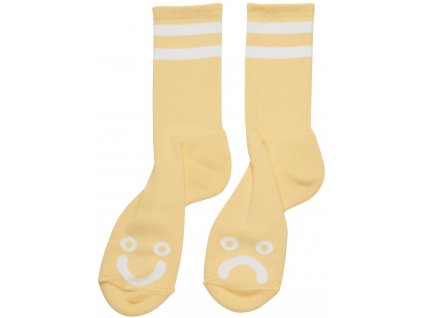 HAPPY SAD SOCKS YELLOW 1