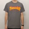 thrasher flames skate t shirt charcoal p12047 26065 zoom