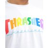 THRASHER - RAINBOW MAG Wite Tee