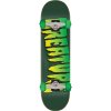 creature skateboard komplett logo full green vorderansicht 0162506