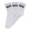 Vans - Ponožky Half Crew 42-47 White (3páry)