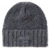 polar fluffy beanie grey blue