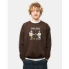 Thrasher x Toy Machine - Crewneck B.T.H. Dark Chocolate