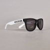 bar logo sunglasses black white