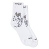 RIPNDIP - Ponožky LORD NERMAL BLOSSOM WHITE