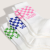 ponozky vans classic check crew checkerboard pink fizz 2