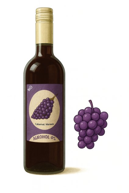 Nealko Cabernet Moravia  0%, 0.75l