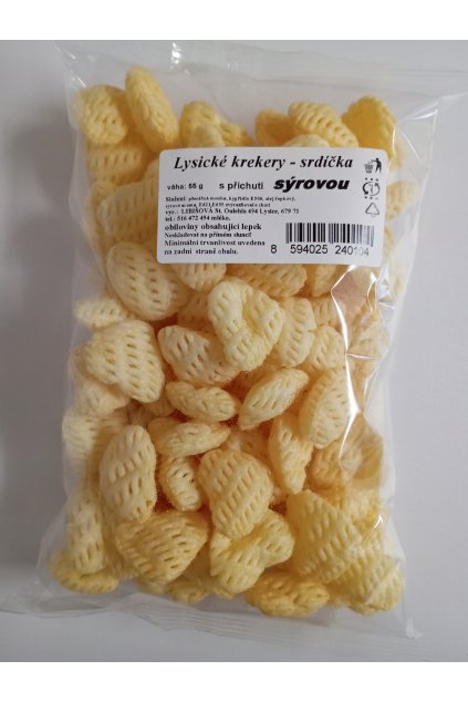 Krekery Lysické sýrové  sýrové