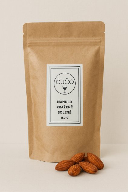 Mandle pražené 150g  solené