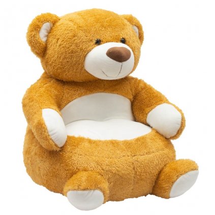 <p>Dětské křesílko PlayTo medvídek je užitečným a zábavným doplňkem do každého dětského pokojíčku. Je vyrobené z příjemného na dotyk, měkkého plyšového materíálu.</p>
<p>Rozměry: 50x50x58 cm</p>