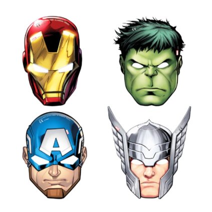 Masky Avengers - Set 6ks