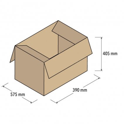 Krabice 570x385x400 - 5 vrstvá 10ks