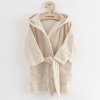 Dětský froté župan New Baby Comfortably beige 92/98