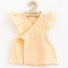 Letní kojenecké mušelínové šaty New Baby Leny peach 80 (9-12m)