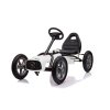 Dětská šlapací motokára Go-kart Baby Mix Buggy bílá