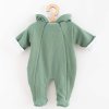 Kojenecká kombinéza s kapucí New Baby Frosty mint 80 (9-12m)