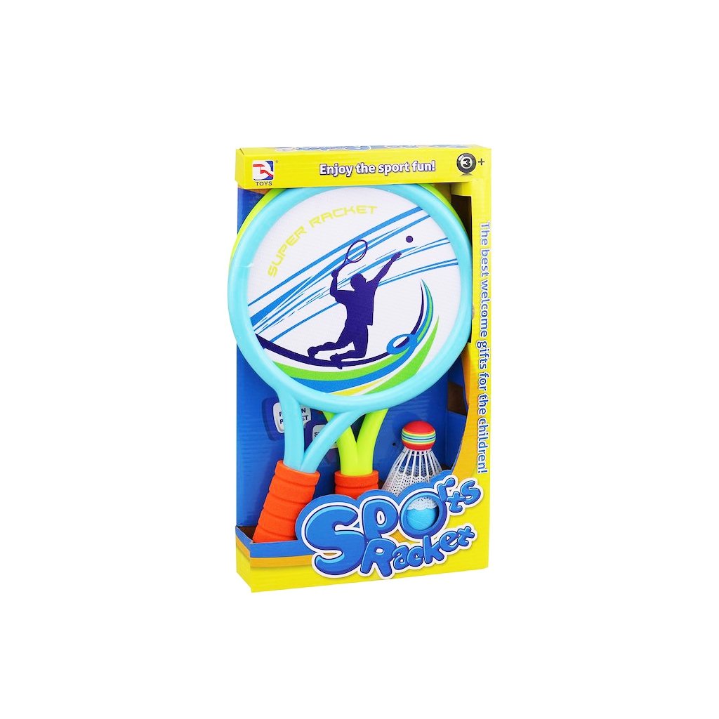 Rakety plné s loptičkou a košíkom