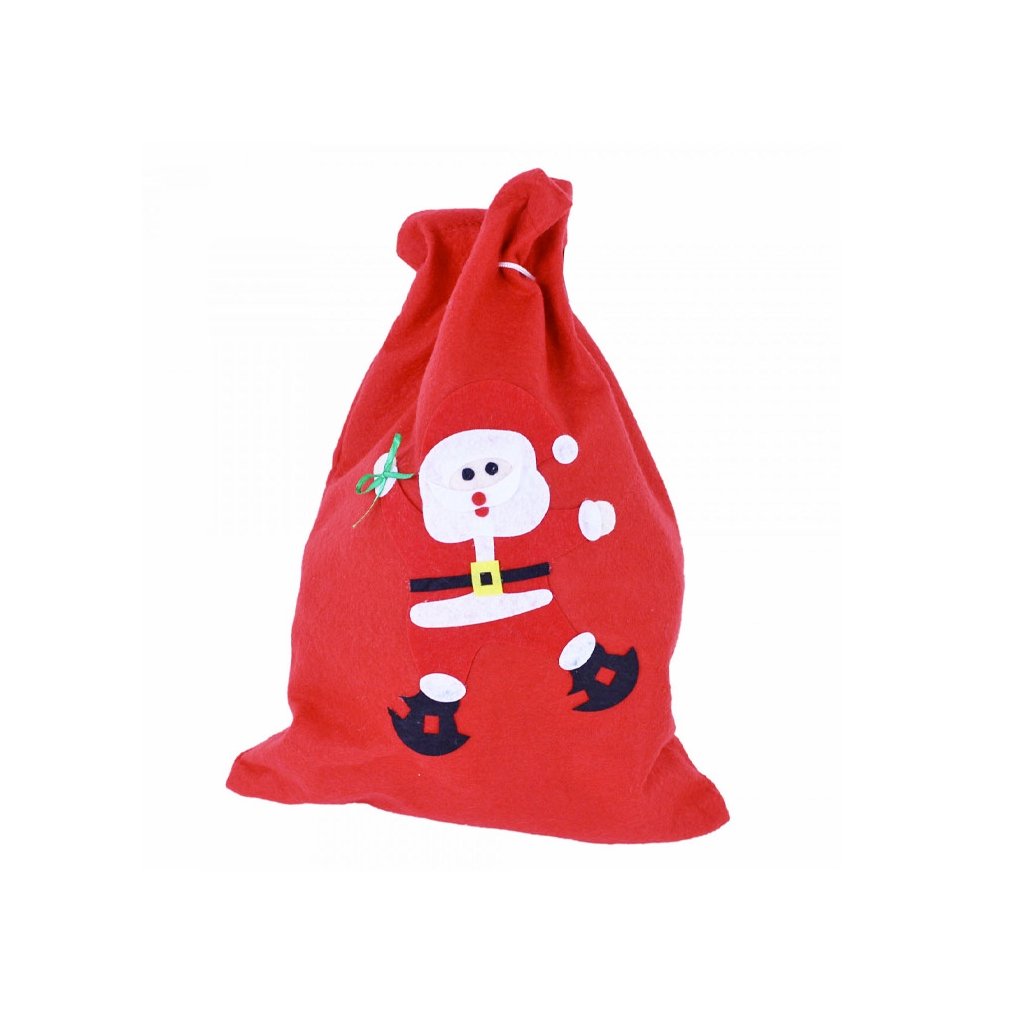 Vrecko vianočné so santou