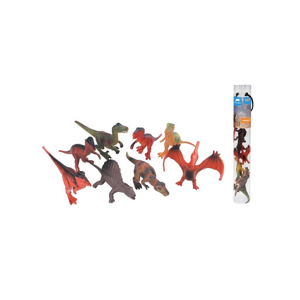 Zvieratká v tube Dinosaury 8ks
