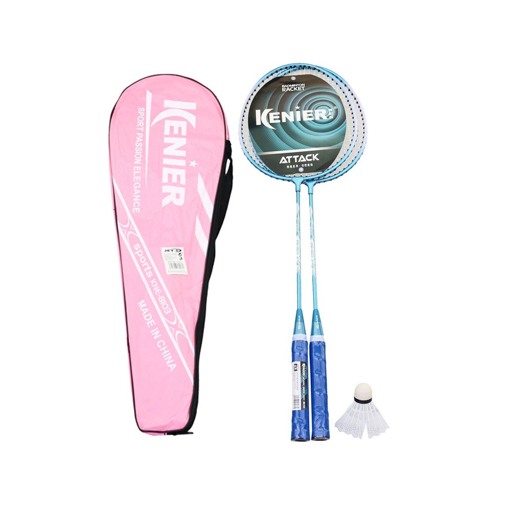 Pastelový bedminton s loptičkou