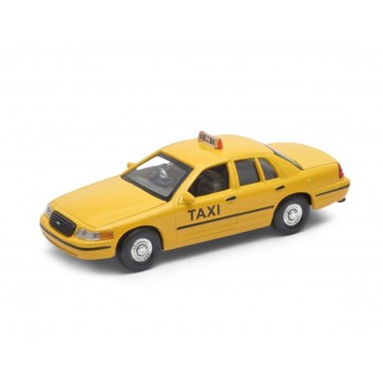 1:34 1999 Ford Crown Victoria Taxi (farba Žltá)