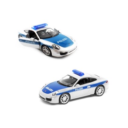 1:34 Porsche 911 Carrera S (farba Strieborná)