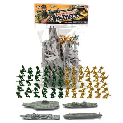 Souprava vojenská 76 ks