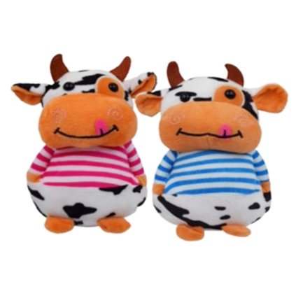 Kravička v pruhovanom tričku