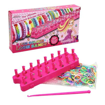 Gumičky so stavom na zhotovenie náramkov