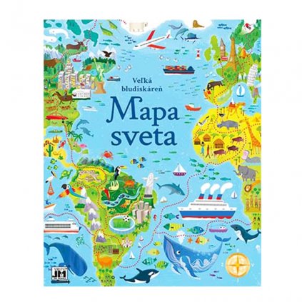 Veľká bludiskáreň Mapa sveta