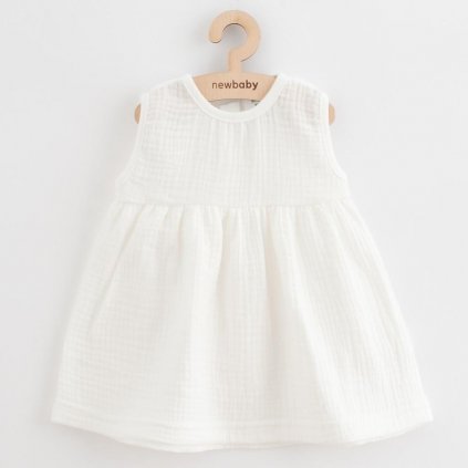 Dojčenské mušelínové šaty New Baby Elizabeth 74 (6-9m)