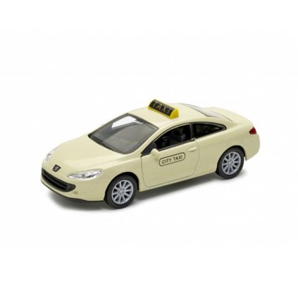 1:34 Peugeot 407 Coupé City Taxi (farba Krémová)