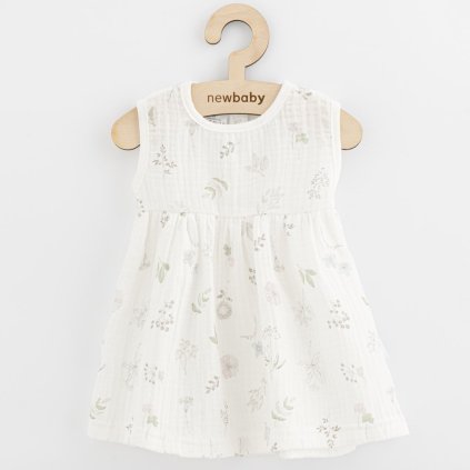 Dojčenské mušelínové šaty New Baby Zoe 92 (18-24m)