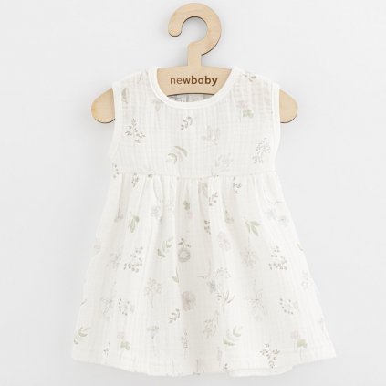 Dojčenské mušelínové šaty New Baby Zoe 92 (18-24m)