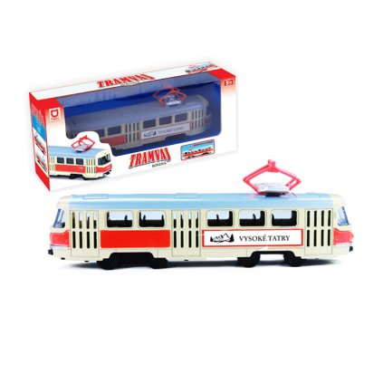 Kovová retro električka Vysoké Tatry