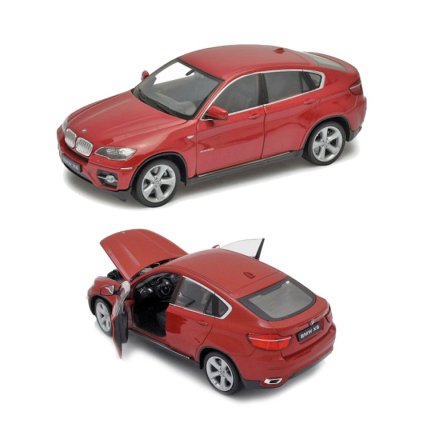 1:24 BMW X6 (farba Biela)