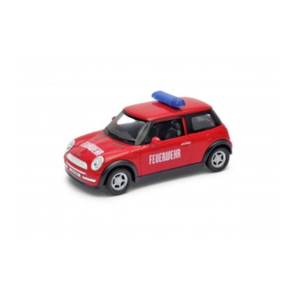 1:34 Mini Cooper (farba Červená)