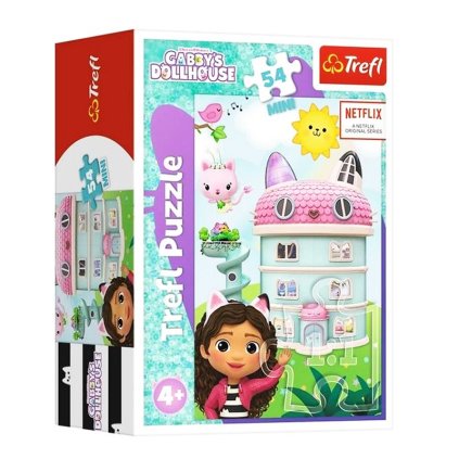 Puzzle Gabbys Dollhouse domček 54 dielikov