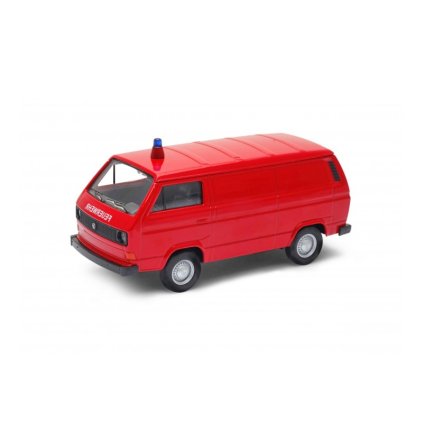 1:34 Volkswagen T3 VAN (farba Červená)