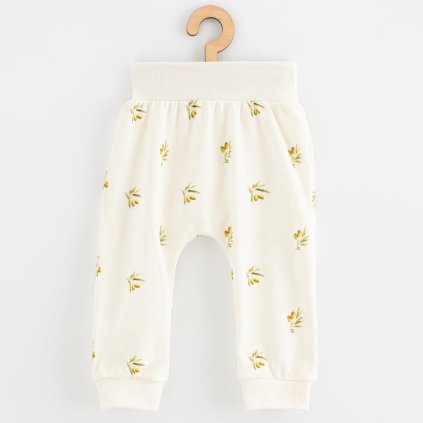 Dojčenské nohavice z organickej bavlny New Baby Olivy 86 (12-18m)