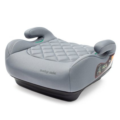 Autosedačka-podsedák  BABY MIX HERO I-SIZE grey