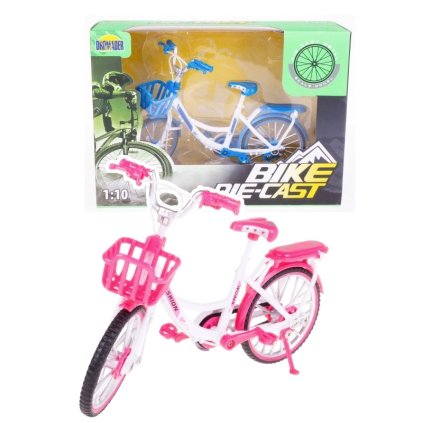 1:10 Kovový bicykel Retro (farba Modrá)