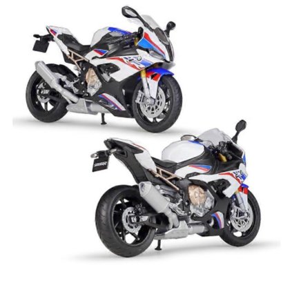 1:12 BMW S1000RR (farba Biela)