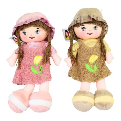 Handrová bábika s klobúkom