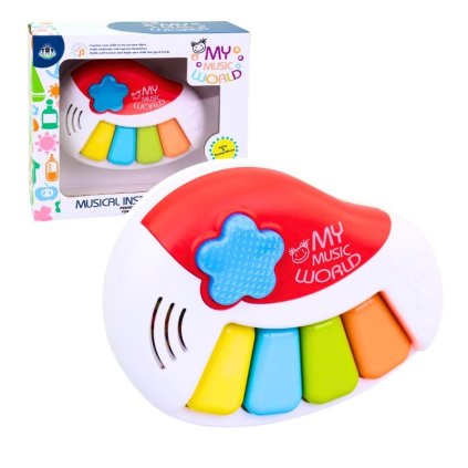 Elektronické piáno na batérie