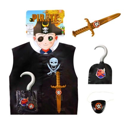 Pirátska sada s vestou