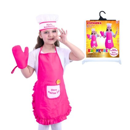Kostým kuchárka s príslušenstvom